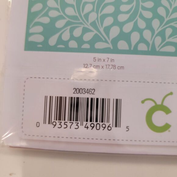 Cricut Cuttlebug MODERN VINES, FORMAL SQUARES Embossing Folders Lot of 2 NEW - Picture 10 of 16